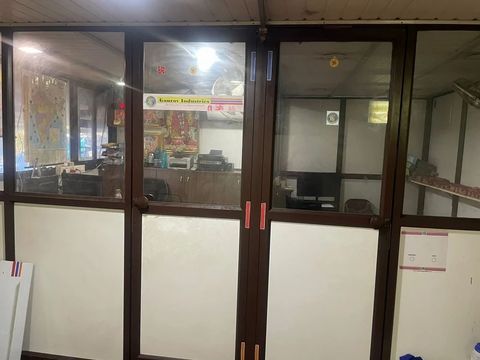 Office entrance at the Gaurav Industries works