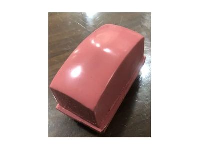 Pink Rectangular Silicone Printing Pad